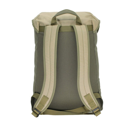 Cafe Backpack - Khaki & Beige