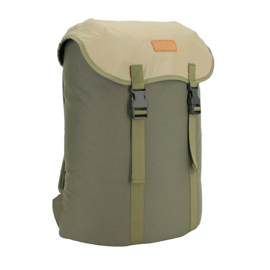 Cafe Backpack - Khaki & Beige